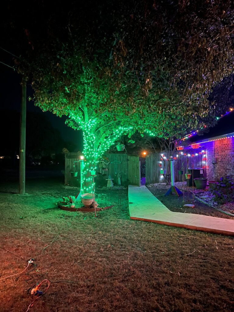 Fix Lawns & Landscaping Christmas Light Installation - Temple Belton Harker Heights Central Texas